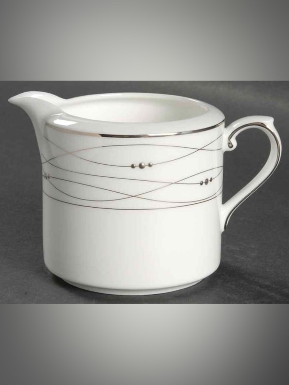 Royal Doulton Precious Platinum China Creamer